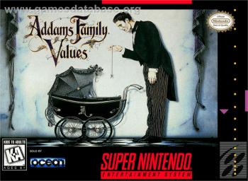 Cover Addams Family Values for Super Nintendo